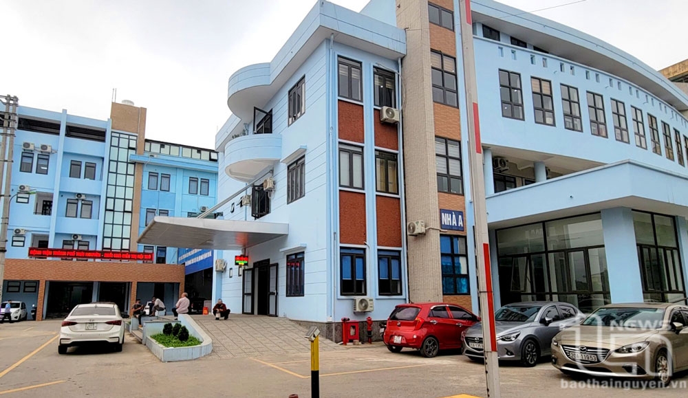 Cơ sở vật chất của Trung tâm Y tế TP. Thái Nguyên được đầu tư xây dựng khang trang, đáp ứng nhu cầu khám, chữa bệnh của người dân.